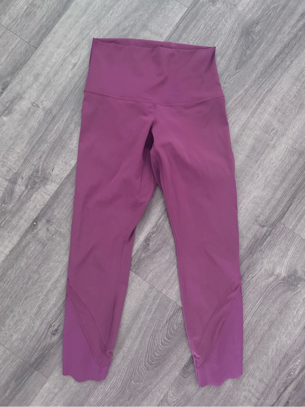 lululemon athletica High-Rise 3/4 Leggings in Magenta